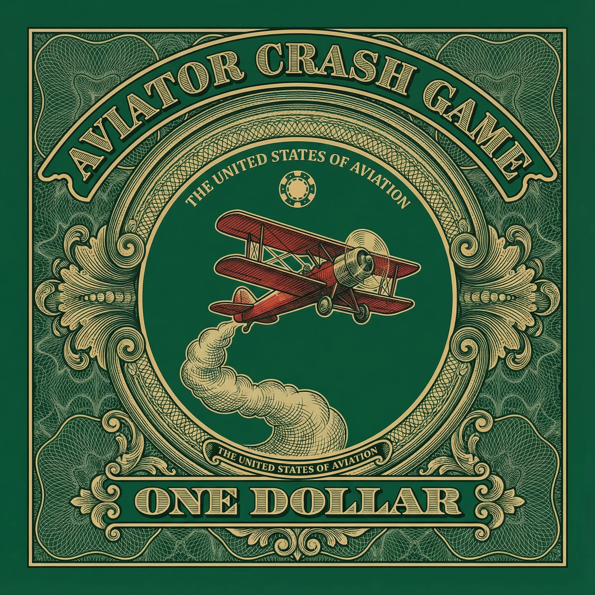 Juego Aviator con avión rojo y multiplicadores